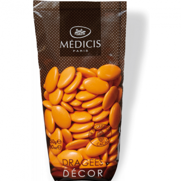 Dragees Chocolat Orange 250g Medicis