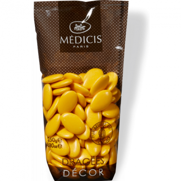 Dragees Jaune Safran Chocolat 250g MedicisDragees Chocolat Jaune Safran 250g Medicis