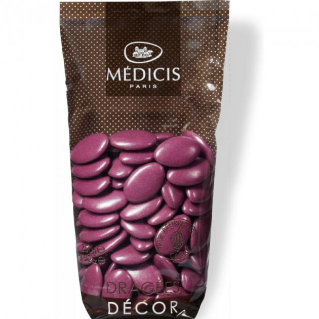 Dragees Chocolat Violet 250g Medicis