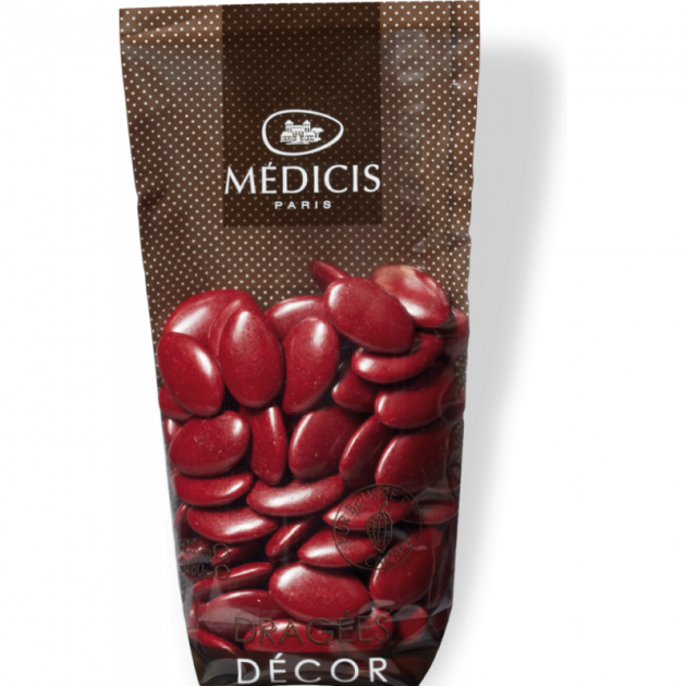 Dragees Chocolat Bordeaux 250g Medicis