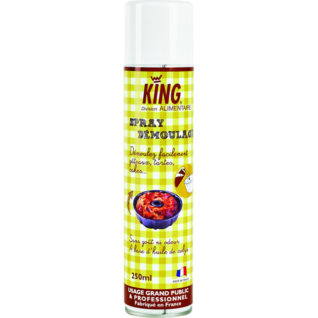 Graisse Alimentaire en Spray 250ml King