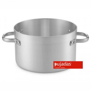 Marmite en Aluminium 25 cm x H 15 cm Pujadas (sans couvercle) Marmite en Aluminium 25 cm x H 15 cm Pujadas (sans couvercle)