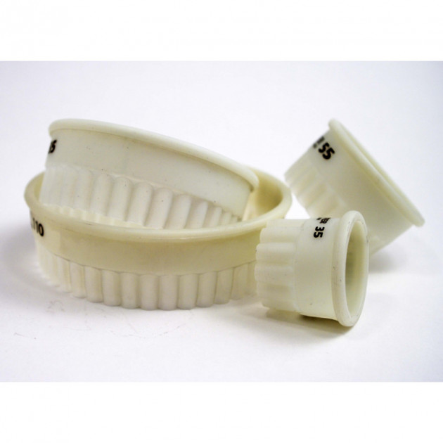 Decoupoirs ronds canneles Exoglass