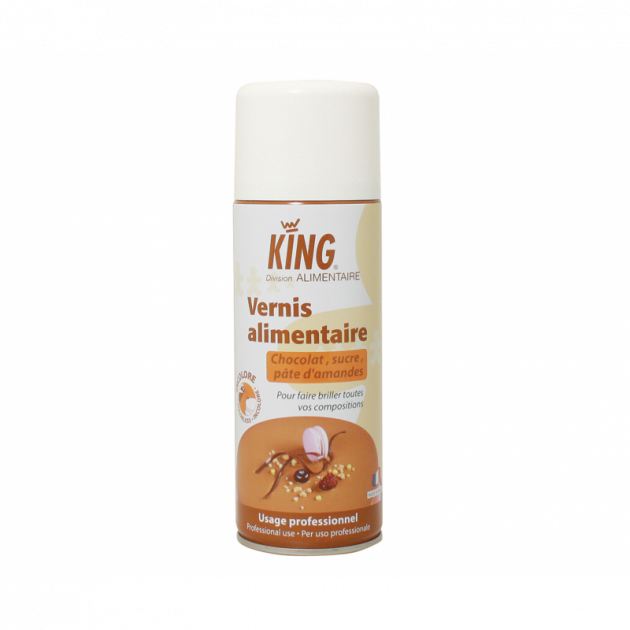 Spray Vernis alimentaire 400 ml King