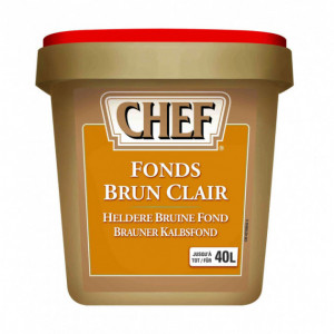 Fonds brun clair 40L 800g