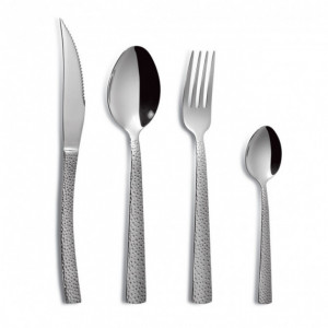 Ménagère 24 pièces Cheese (martelé) Inox 18% 3 mm Comas Ménagère 24 pièces Cheese (martelé) Inox 18% 3 mm Comas