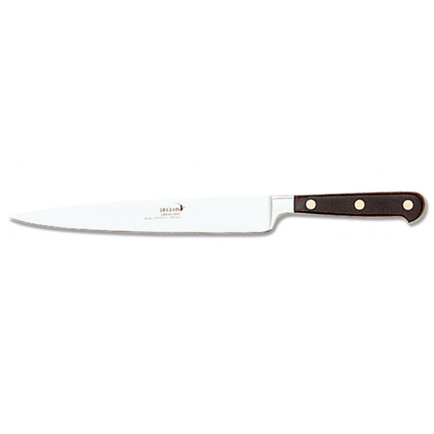 Couteau Filet de sole Grand Chef 17 cm manche bois presse rivet Deglon