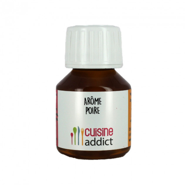 Arôme Alimentaire Naturel Poire 58 ml Cuisineaddict