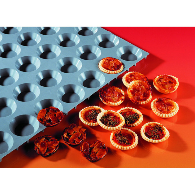 Moule silicone petits fours - 24 cavités - IBILI - 17x29cm