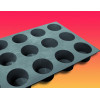 Elastomoule mini-Muffins - 15 empreintes 30 x 17,6 cm - Silicone de Buyer