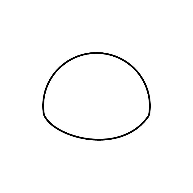 Forme empreinte Plaque Silicone Demi Sphere 120ml Pavoflex