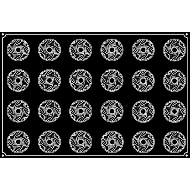 Presentation Moule en silicone Pavoflex 24 Kouglofs Presentation Moule en silicone Pavoflex 24 Kouglofs