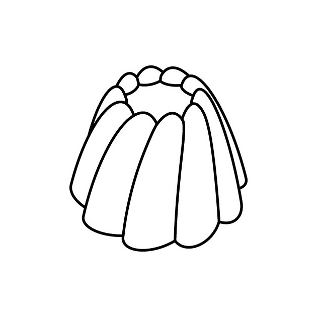 Forme d'un Cone Cannele Pavoflex - Moule silicone 60 x 40 cm Forme d'un Cone Cannele Pavoflex - Moule silicone 60 x 40 cm