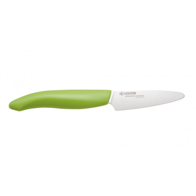 Petit Couteau d'Office Ceramique 7.5 cm Kyocera Vert