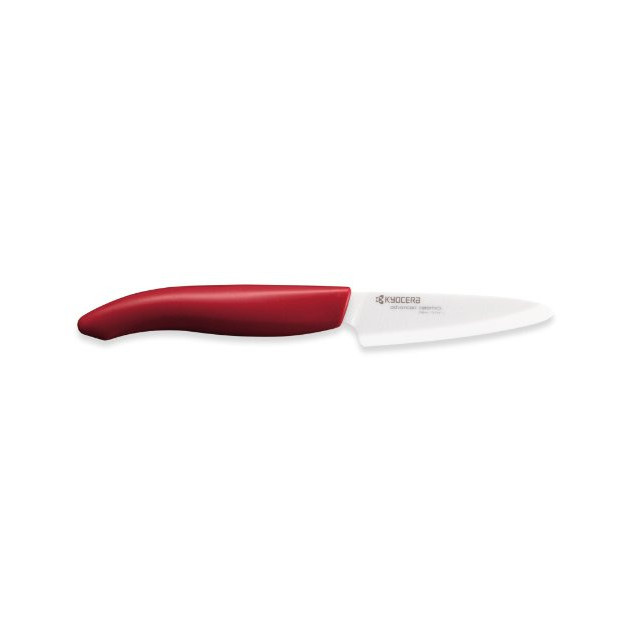 Petit Couteau d'Office Ceramique 7.5 cm Kyocera Rouge