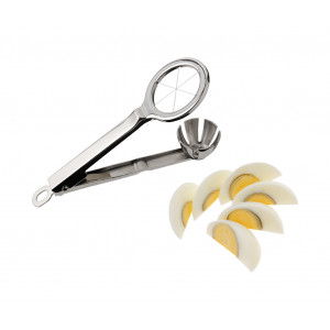Coupe-oeuf Inox en Quartiers 21 x 6,5 x 2,5 cm Tellier Coupe-oeuf Inox en Quartiers 21 x 6,5 x 2,5 cm Tellier