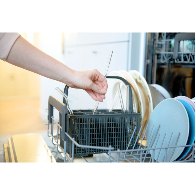 Pailles réutilisables compatibles lave vaisselle