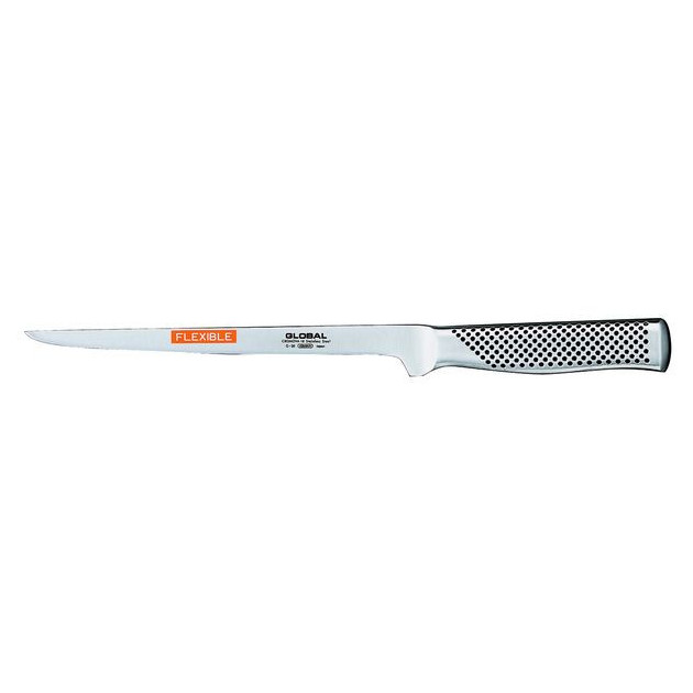 Couteau Filet de sole Global 210 mm G30 - lame etroite tres flexible