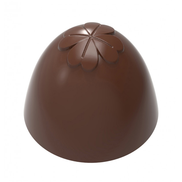 Moule Chocolat Truffe Américaine Trèfle 26,5 mm (x24) Chocolate World