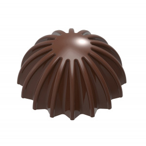 Moule Chocolat Demi Sphère Plissée 28 mm (x21) Chocolate World Moule Chocolat Demi Sphère Plissée 28 mm (x21) Chocolate World
