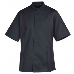 Veste de Cuisine Mixte Noire SIAKA T.5 Robur Veste de Cuisine Mixte Noire SIAKA T.5 Robur