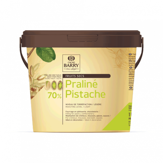 Praliné Pistache 70% 1kg Barry