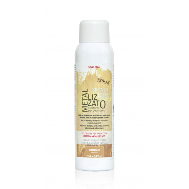 Spray Colorant Bronze Effet Métallisé 150 ml