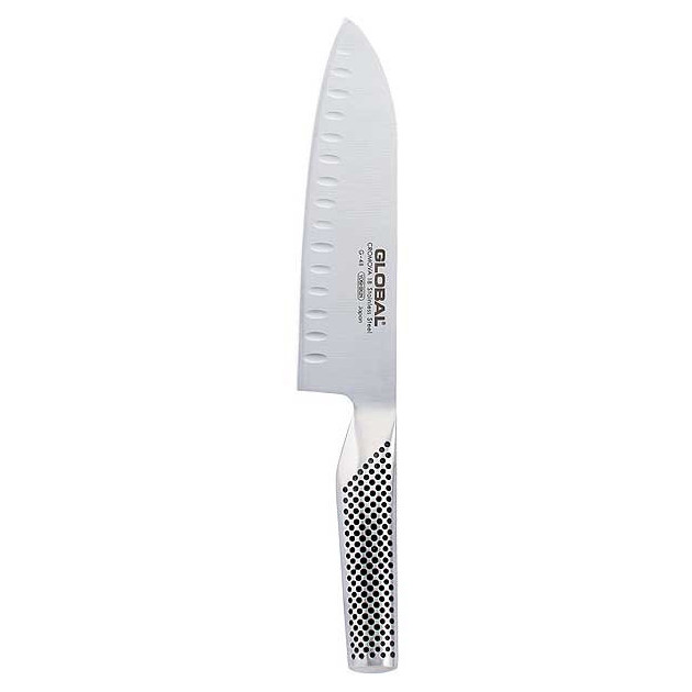 Couteau Santoku traditionnel multiusage Global G80 Couteau Santoku traditionnel multiusage Global G80