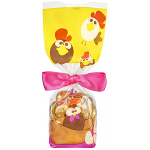 Sachet avec Fond Cocotte 140x305 mm (x100) Sachet avec Fond Cocotte 140x305 mm (x100)