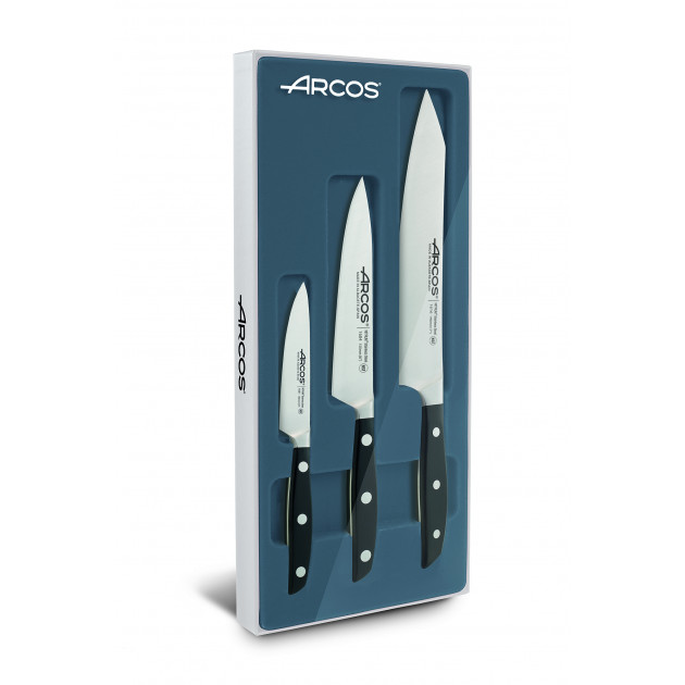 Coffret Couteaux MANHATTAN (x3) Arcos