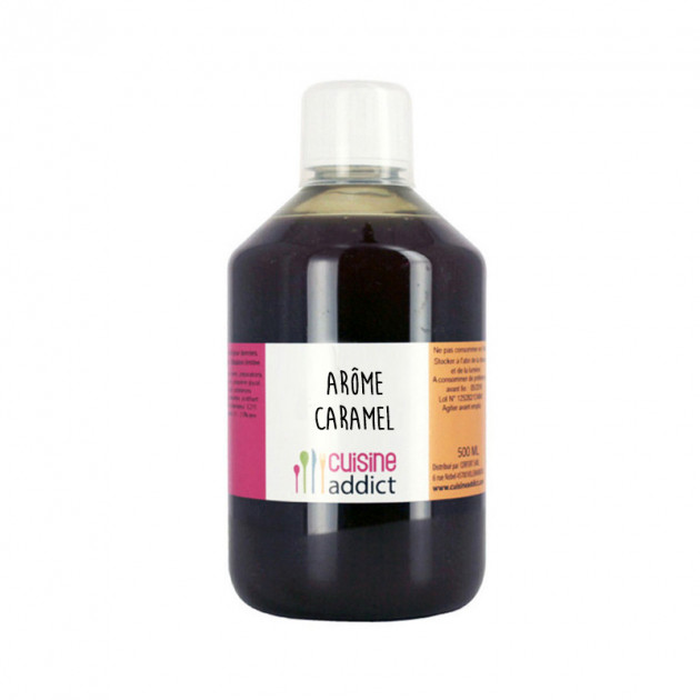 Arome Alimentaire Caramel 500ml Cuisineaddict