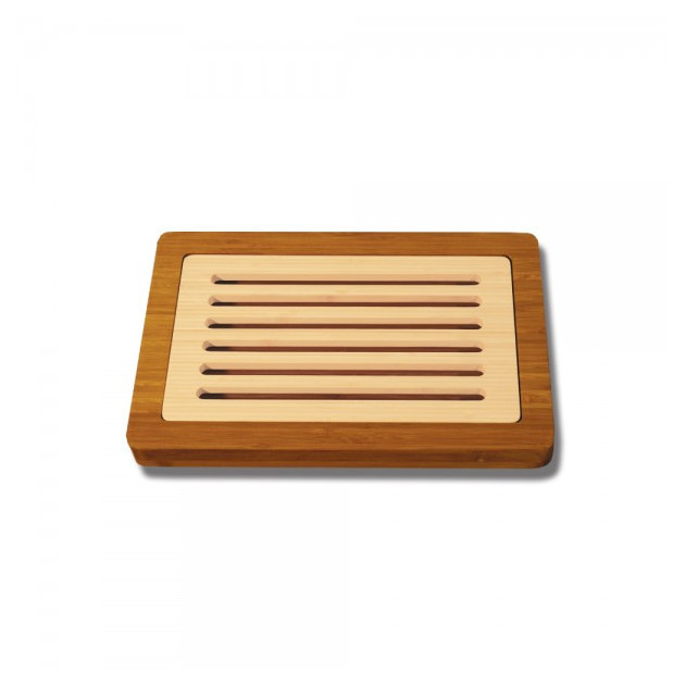 Planche a Pain avec Recuperateur de Miettes 37 x 24 cm Totally Bamboo