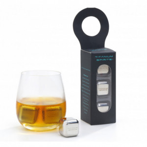 Glaçons Inox Titanium Spirit x3 On The Rocks