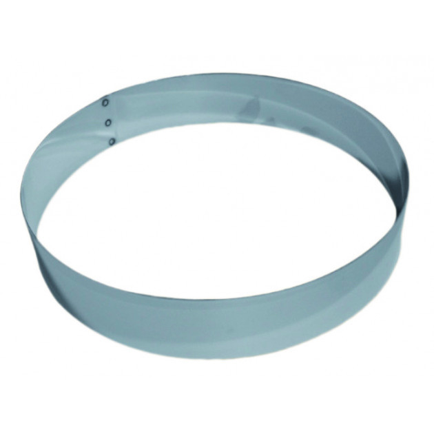 Cercle A Mousse Inox Cm X H 4 5 Cm Gobel Cuisineaddict Com Achat Vente