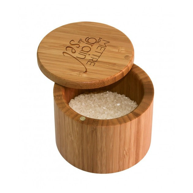 Boîte à Sel Magnétique en Bambou Totally Bamboo - , vente,  achat, acheter