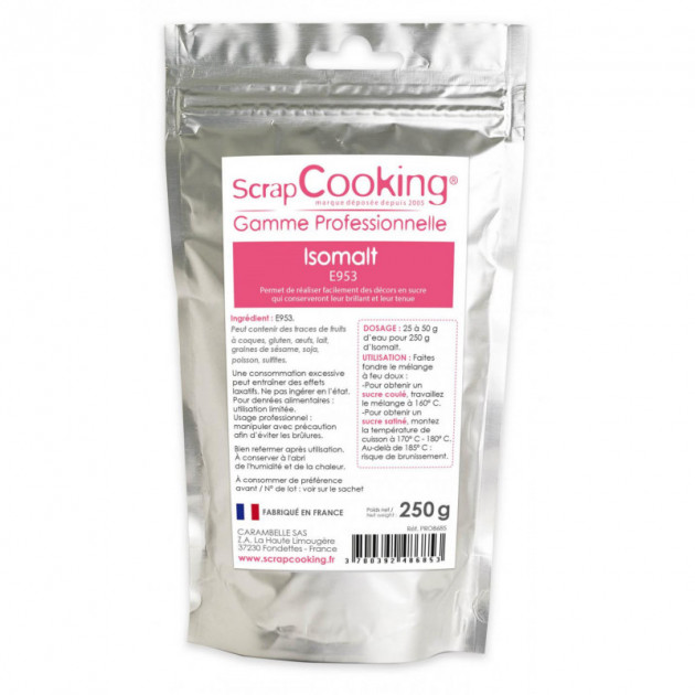 Isomalt E953 250g ScrapCooking