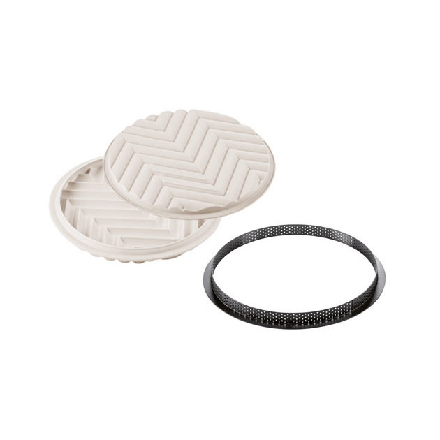 Kit Tarte Graphique Silikomart 3D Design