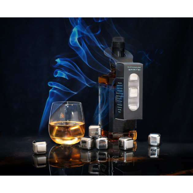 Glaçons Inox Titanium Spirit x3 On The Rocks Glaçons Inox Titanium Spirit x3 On The Rocks