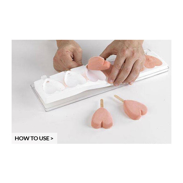 Comment utiliser le moule à glace silicone 12 mini coeurs Silikomart Comment utiliser le moule à glace silicone 12 mini coeurs Silikomart