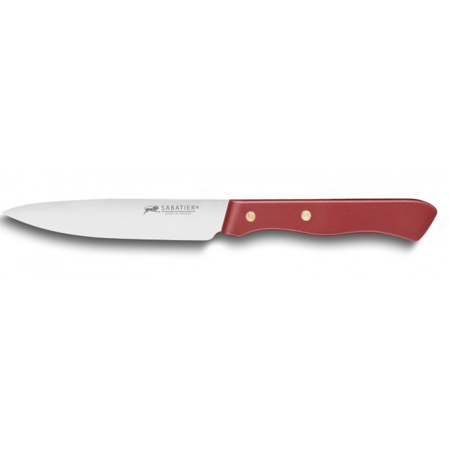 Couteau d'Office 10 cm Sabatier Rouge