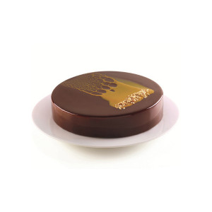 Moule Silicone Perla Ø 20 cm x H 4 cm Silikomart 3D Design Moule Silicone Perla Ø 20 cm x H 4 cm Silikomart 3D Design