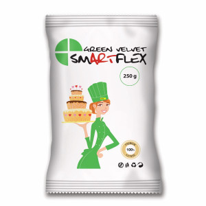 Pâte à Sucre Vert Green Velvet 250g Smartflex Pâte à Sucre Vert Green Velvet 250g Smartflex