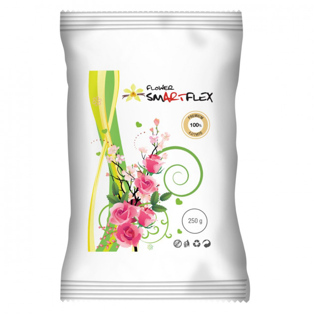 Pâte à Fleurs Blanc Flower 250g Smartflex