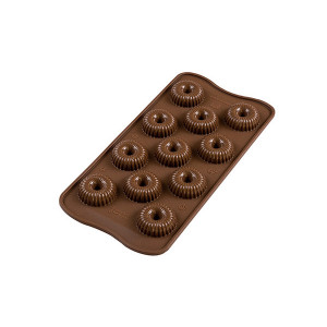Moule à Chocolat 11 Couronnes Easy Choc - Silicone Spécial Chocolat Moule à Chocolat 11 Couronnes Easy Choc - Silicone Spécial Chocolat