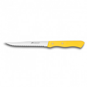 Couteau à Steak Cranté 11,5 cm Sabatier Jaune Couteau à Steak Cranté 11,5 cm Sabatier Jaune