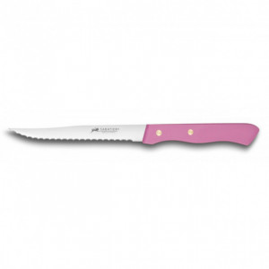 Couteau à Steak Cranté 11,5 cm Sabatier Fuschia Couteau à Steak Cranté 11,5 cm Sabatier Fuschia