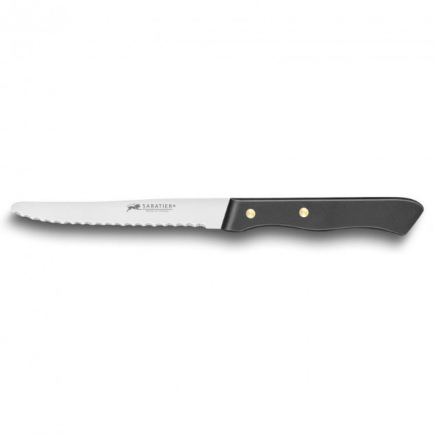 Couteau de Table Crante 10.5 cm Sabatier Noir
