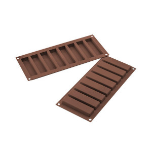 Moule à Chocolat 8 Barres Easy Choc - Silicone Spécial Chocolat Moule à Chocolat 8 Barres Easy Choc - Silicone Spécial Chocolat