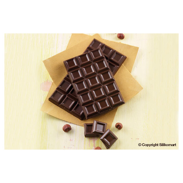 Tablette de Chocolat avec crans creux