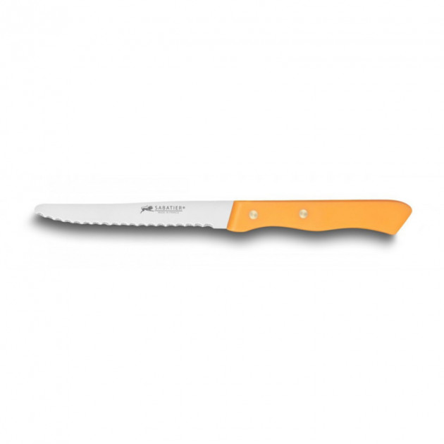 Couteau de Table Crante 10.5 cm Sabatier Orange